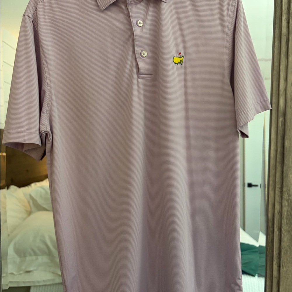 Masters Men's Short Sleeve Polo in Dusty Lavender